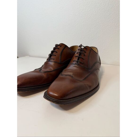 Magnanni Oxford Classic Wingtip Brown Men’s Shoes Size 12 main image 7